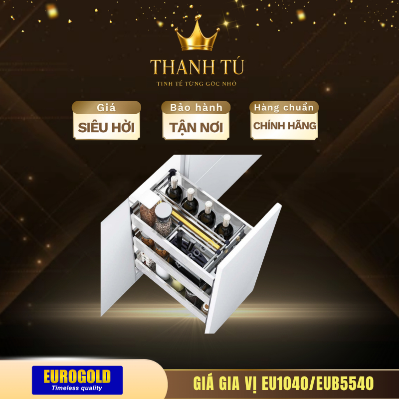 Giá Dao Thớt Đa Năng Eurogold EU1040/EUB5540 Lựa Chọn Hoàn Hảo Cho Tủ Bếp Hiện Đại