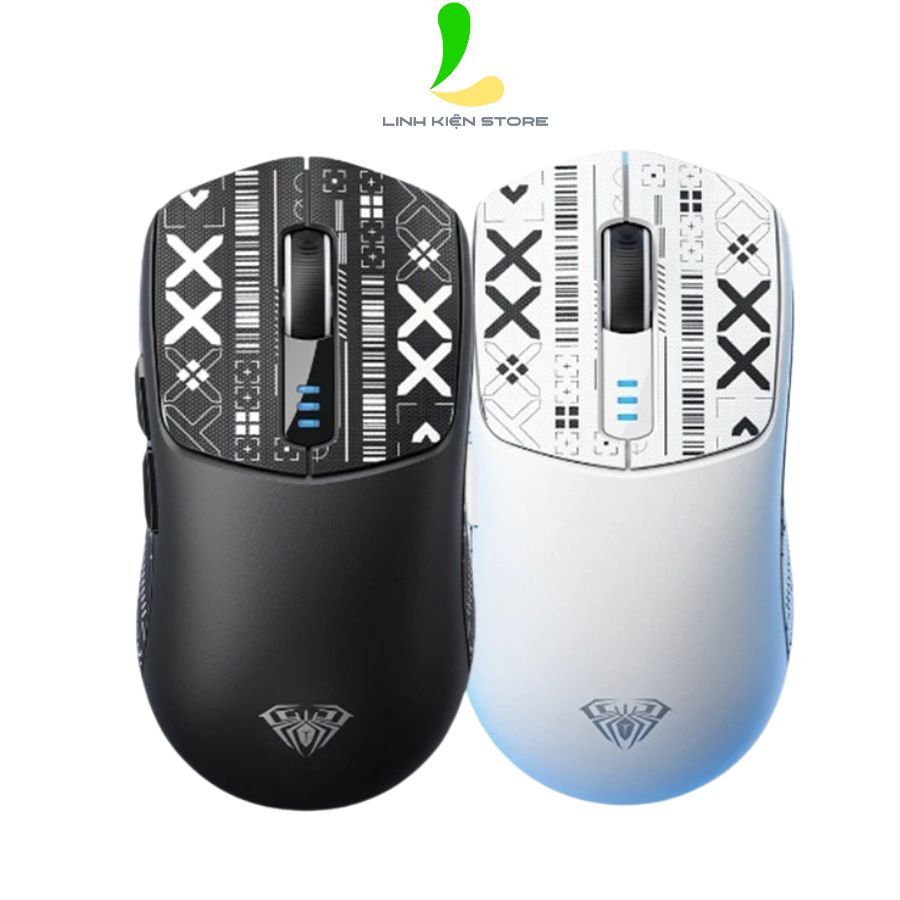 Chuột Gaming Không Dây AULA SC580 - Chuột Chơi Game Kết Nối 3 Chế Độ Sử Dụng Linh Hoạt