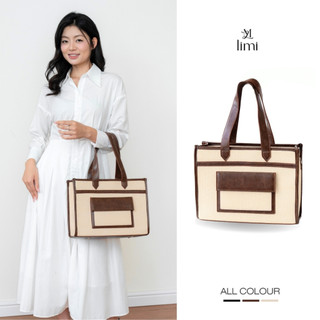  Túi công sở nữ  4 MÀU - Ngăn Lap Riêng  đựng laptop 14.3inch A4 size to đi làm dạy Limi bags  AMY  