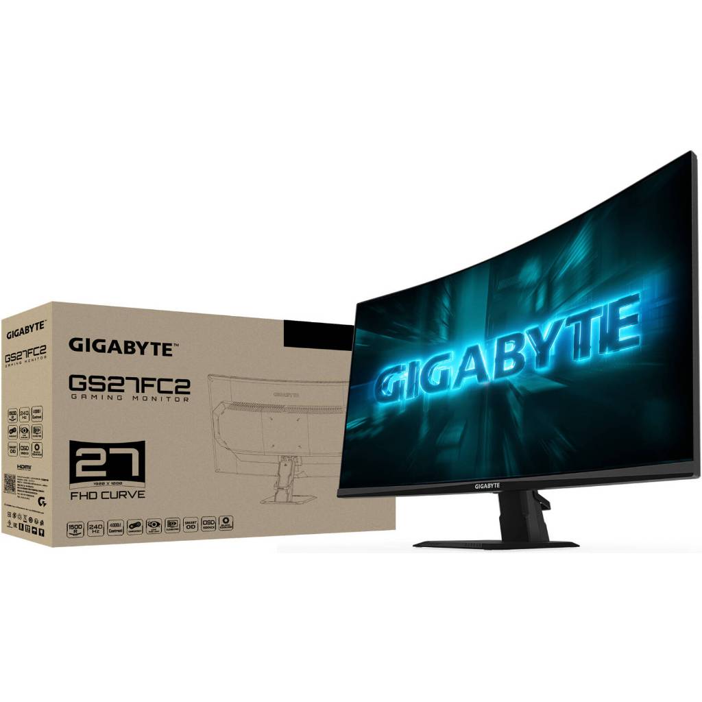 Màn hình cong Gaming Gigabyte GS27FC2 27 inch | VA FHD | 240Hz