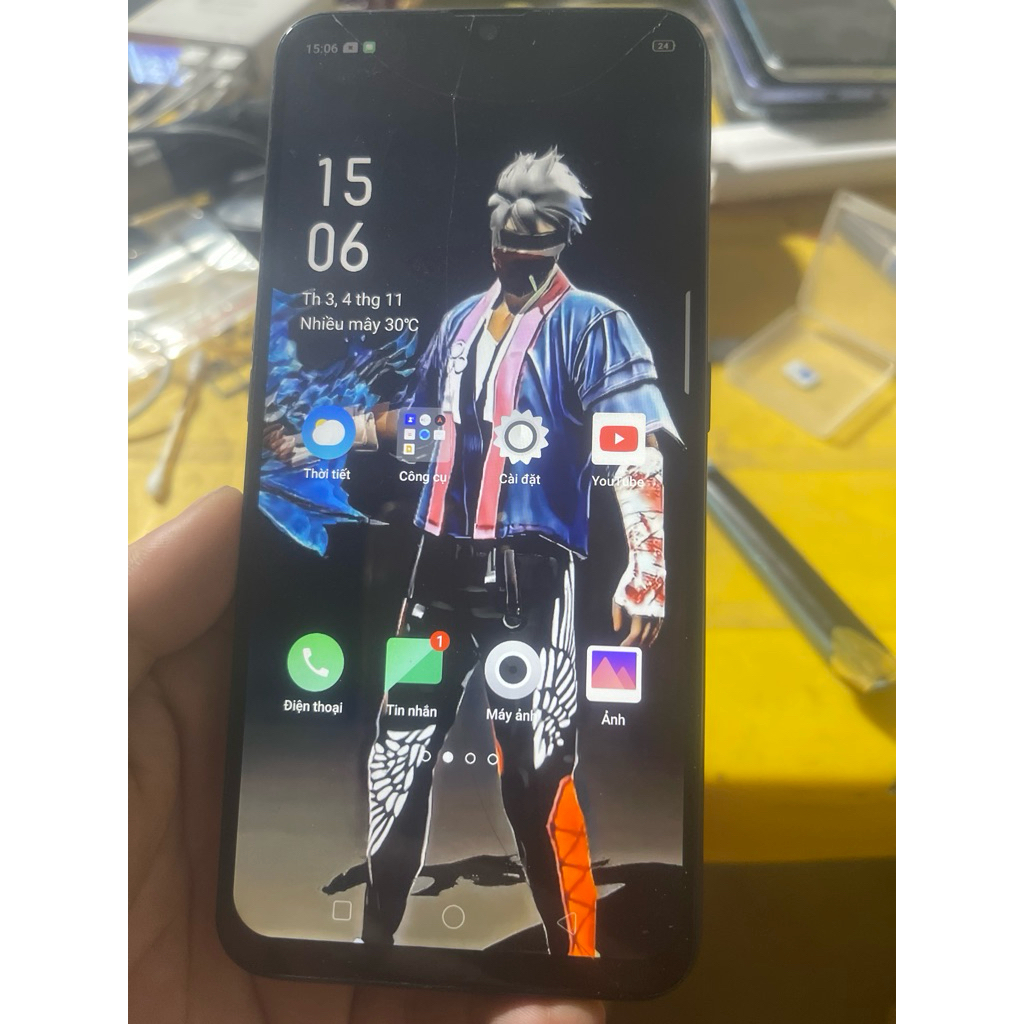 xác điện thoại oppo F11