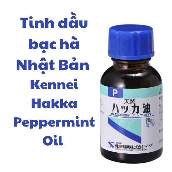 Tinh dầu bạc hà Nhật Bản Kennei Hakka Peppermint Oil (20ml)