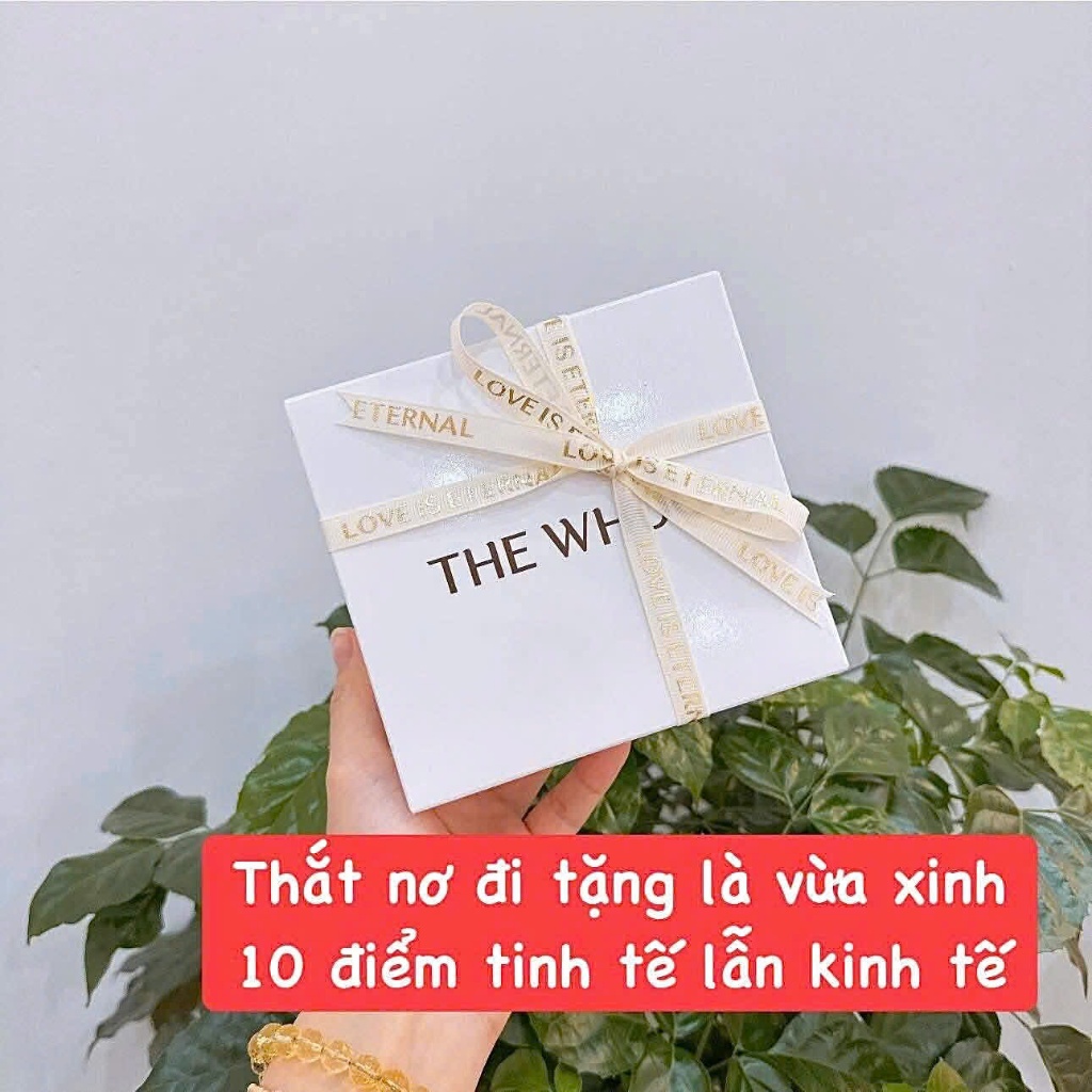 Set 2 son Whoo màu pink ví nâu