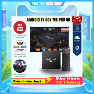  Android TV Box MXQ PRO 4K bản 8G+128GB Tiếng Việt Wifi 5G Android 11.1 Đã cài sãn 300 kênh YouTube Chorme...vv 