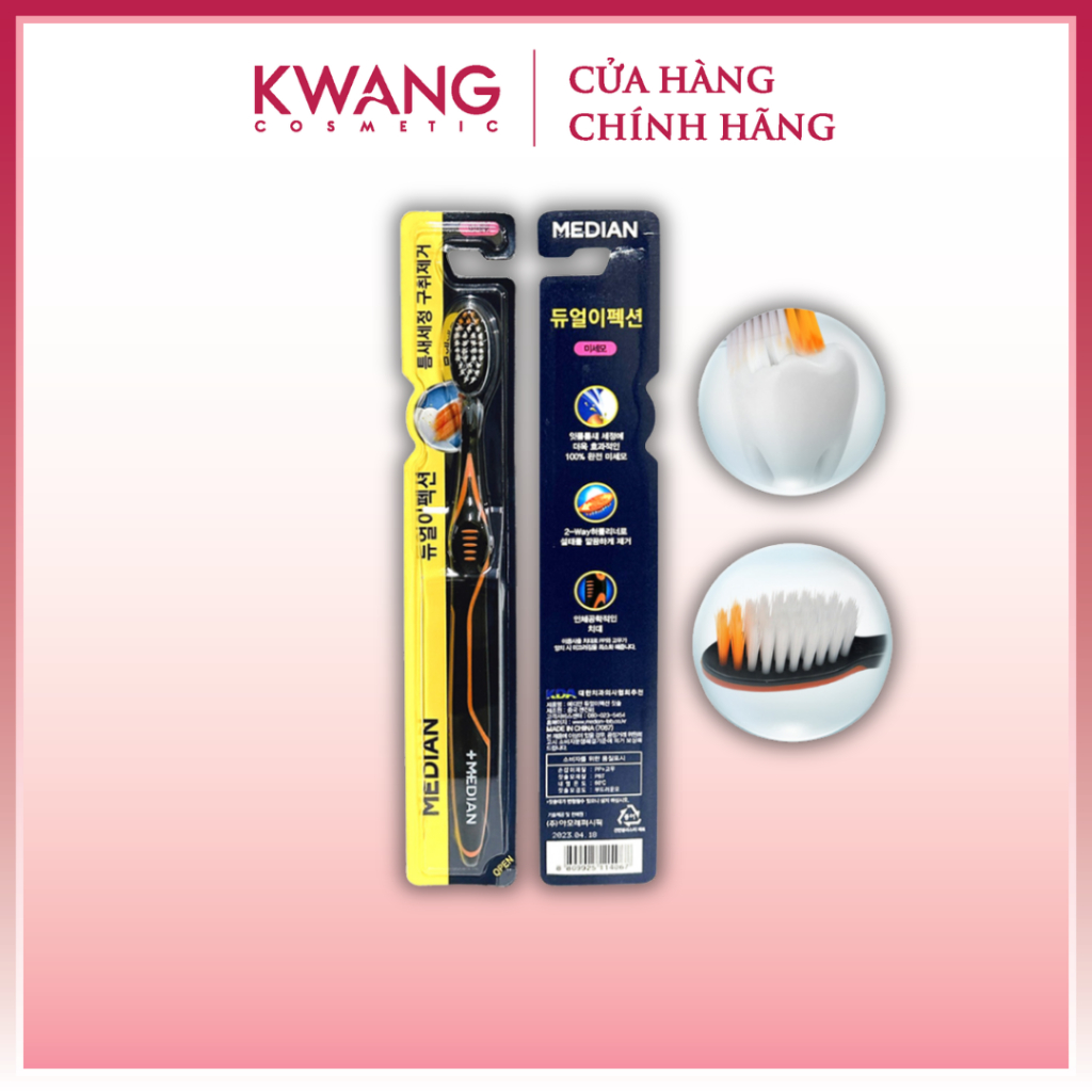 Bàn chải đánh răng Median làm sạch 2 chiều Median Hàn Quốc