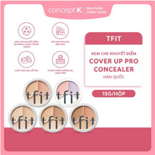  Che Khuyết Điểm TFIT Triệt Sắc Che Phủ Cao Kiềm Dầu Lâu Trôi 15g 