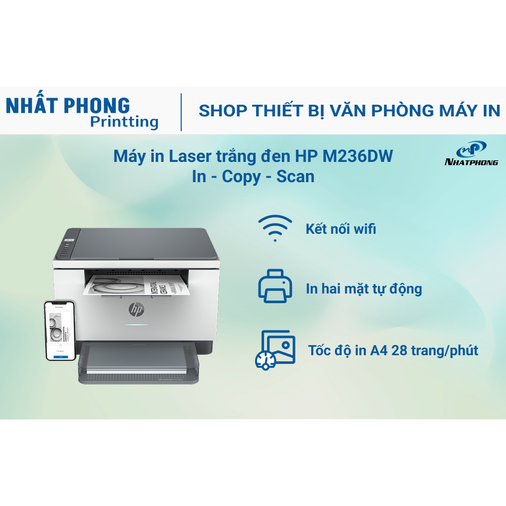 Máy in đa chức năng LaserJet M236DW