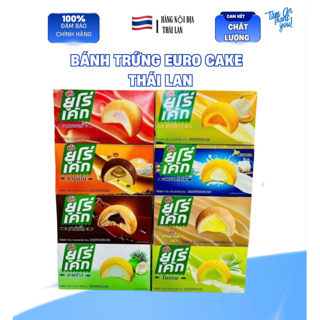 BÁNH TRỨNG THÁI EURO CAKE.