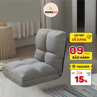  Ghế Tatami Gấp Gọn HOMELY Ghế Điều Chỉnh Tựa Lưng Sang Trọng Ghế Ngồi Bệt Tựa Lưng PR230 