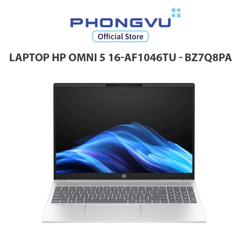 Laptop HP Omni 5 16-af1046TU - BZ7Q8PA (Ultra 5-225U/ 16GB/ 512GB/ Windows 11 + Office) - Bảo hành 1