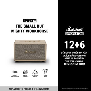 Loa Marshall Bluetooth ACTON III Homeline - Bảo Hành Chính Hãng ASH 1 Đổi 1 Trong 1 Năm - LS