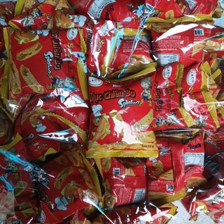  Bán sỉ bịch 50 gói Snack Mực chiên bơ giòn ngon cay nhẹ đồ ăn vặt cổng trường 