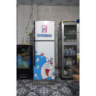 Miếng dán tủ lạnh DOREMON TEAM MINI - THUTHAODECOR