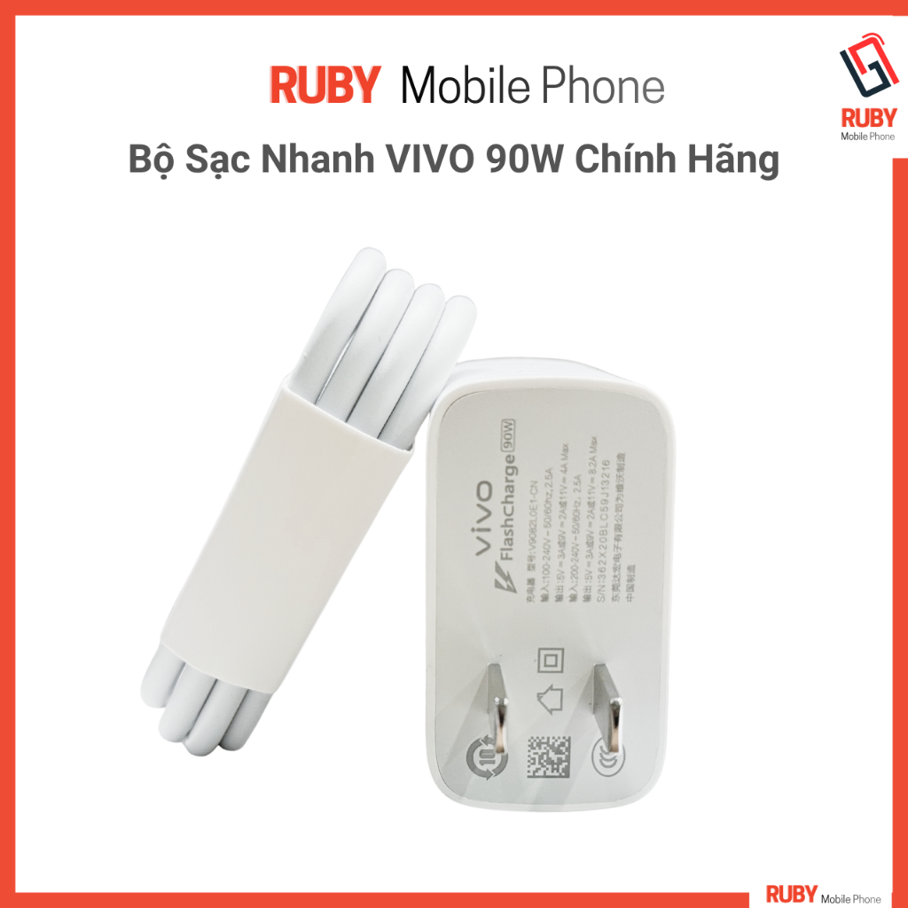 Bộ sạc nhanh chính hãng VIVO FlashCharge 90W