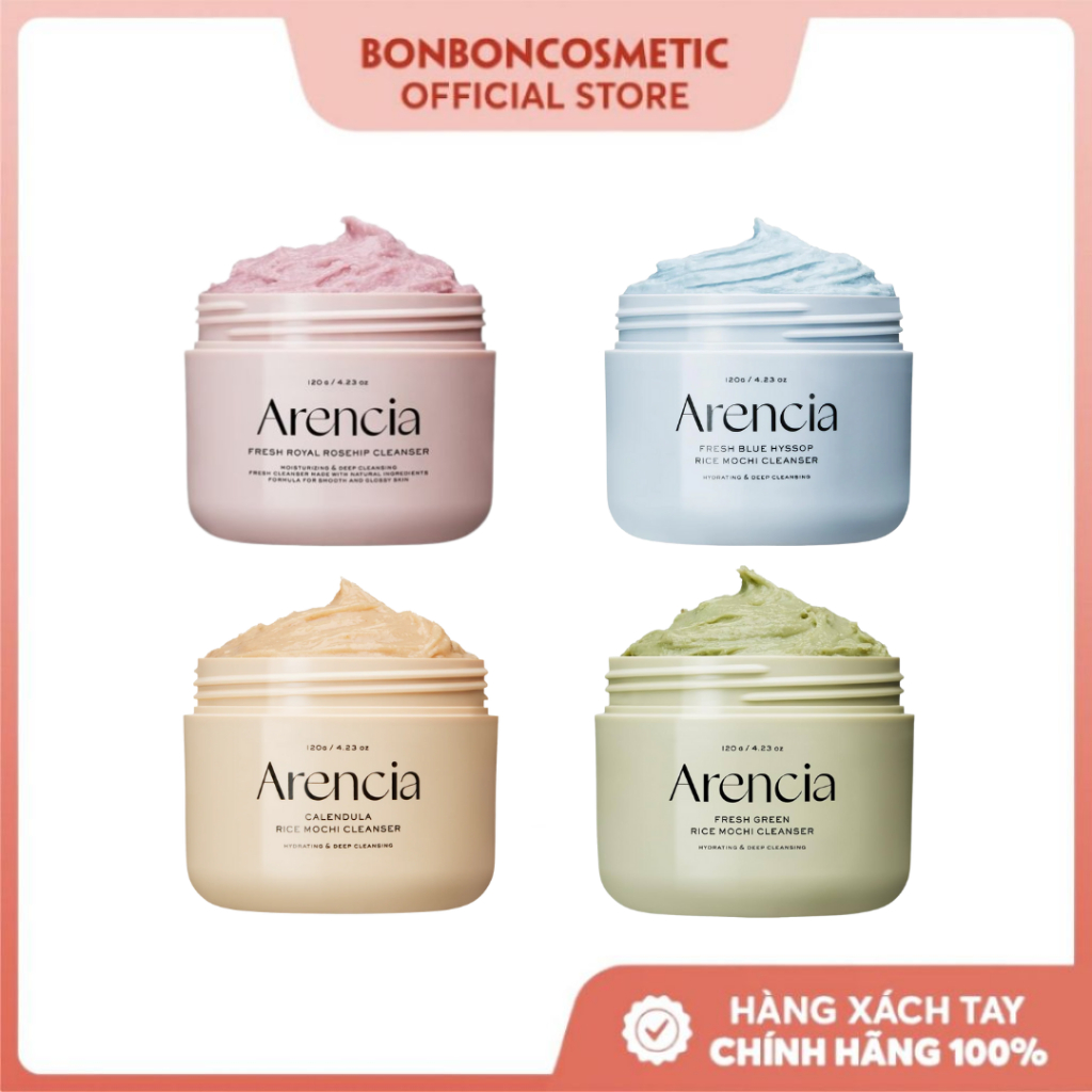 Sữa rữa mặt tươi ARENCIA FRESH CLEANSER BONBONCOSMETIC