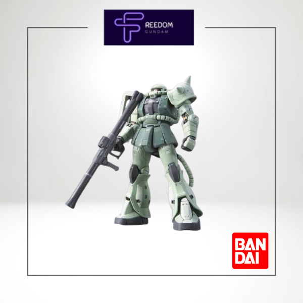 Mô hình lắp ráp Gundam RG 1/144 MS-06F Zaku II - chính hãng Bandai
