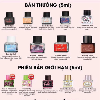 [CHE TÊN SP] Nước hoa vùng kín giúp vùng kín luôn thơm tho Foellie Eau De Innerb Perfume 5ml