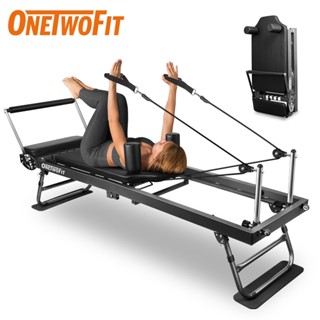  OneTwoFit Yoga Pilates Có thể gập lại Giường Bộ Đa Năng Trượt Sắt Pilates Giường Pilates Thiết Bị 