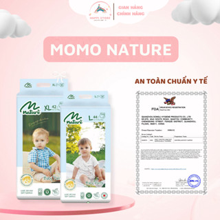  Tã Bỉm MOMO NATURE lõi siêu thấm hút chống hăm hiệu quả mang lại sự thoải mái. 
