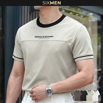 [NEW] Áo Thun Nam Genius Pilot SIXMEN Vải Cotton Cao Cấp, Co Giãn 4 Chiều, Form Fit Thoáng Mát