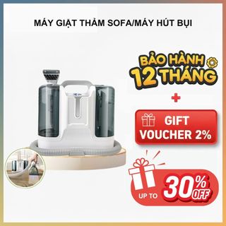  Máy giặt sofa thảm đệm máy vệ sinh làm sạch loại 6 đầu lực hút 10000pa - GD006 