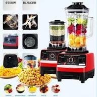 Máy Xay Sinh Tố Đa Năng SILVER CREST SC-1589 Máy Xay Công Nghiệp 2 Cối Xay Công Suất 4500W