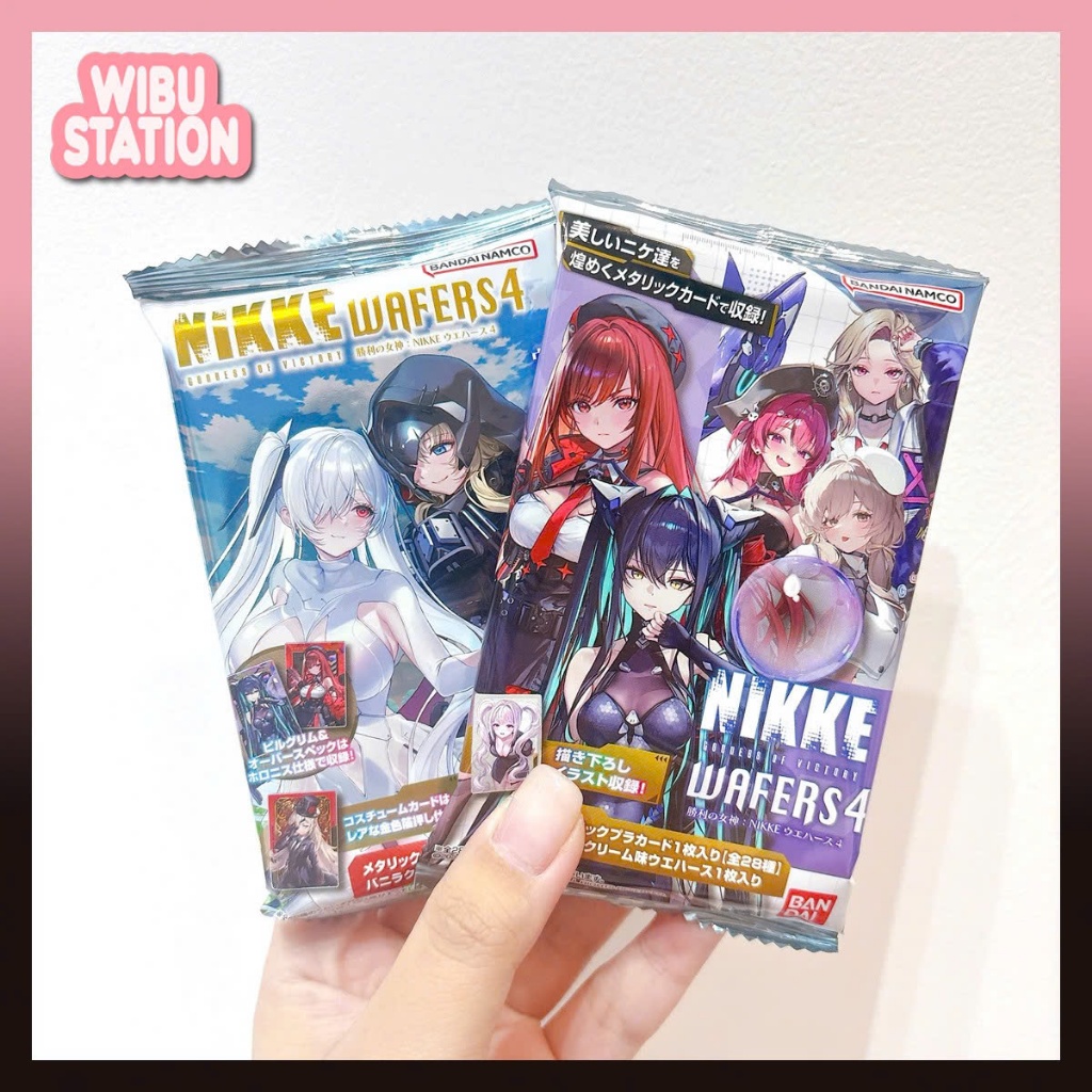 [WibuStation] Bánh xốp kèm card nhân phẩm Goddess of Victory: Nikke Vol 4