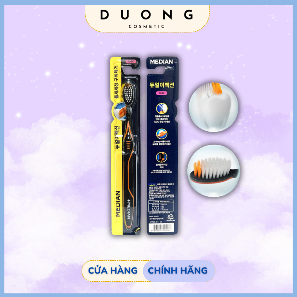 Bàn chải đánh răng Median làm sạch 2 chiều Median Hàn Quốc
