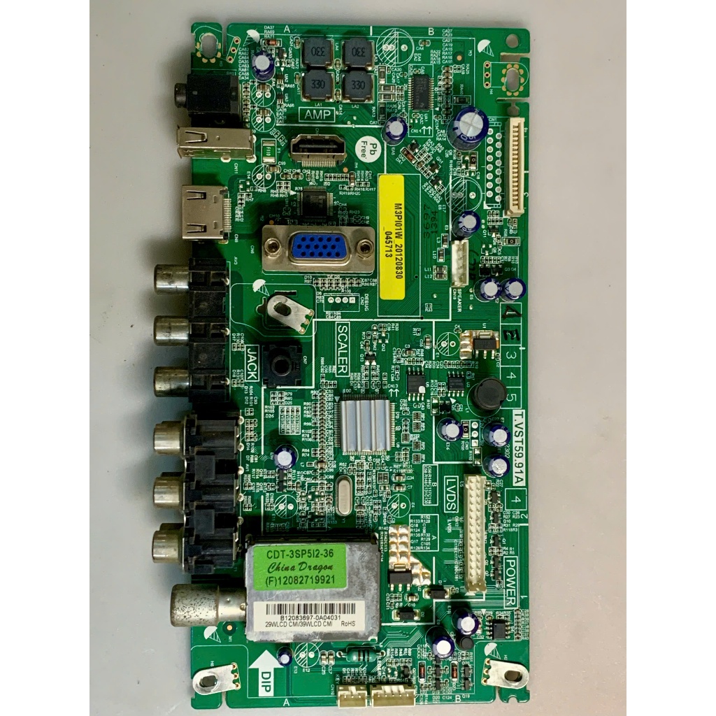 Bo main boar mạch linh kiện tivi tv Sharp LC-39LE440M 39LE440 nguồn, xử lý chung chính chủ khiển, mắ