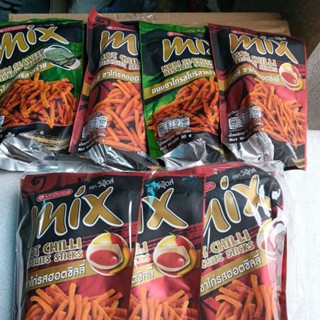  Bán sỉ lốc bánh que Snack MIX Thái Lan bịch 6 gói 50g vị ớt cay và vị rong biển 