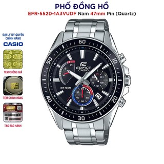 Đồng hồ nam edifice chính hãng casio anh khuê efr-552d-1a3vudf