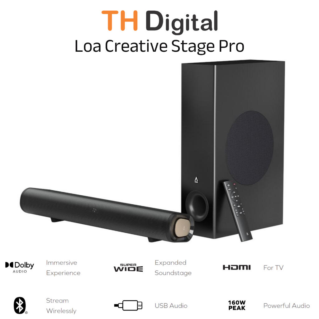 Loa Creative Stage Pro Hàng chính hãng