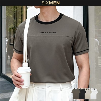 [NEW] Áo Thun Nam Genius Pilot SIXMEN Vải Cotton Cao Cấp, Co Giãn 4 Chiều, Form Fit Thoáng Mát