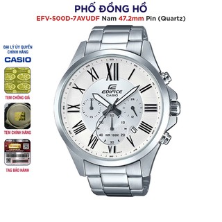 Đồng hồ edifice chính hãng casio anh khuê efv-500d-7avudf