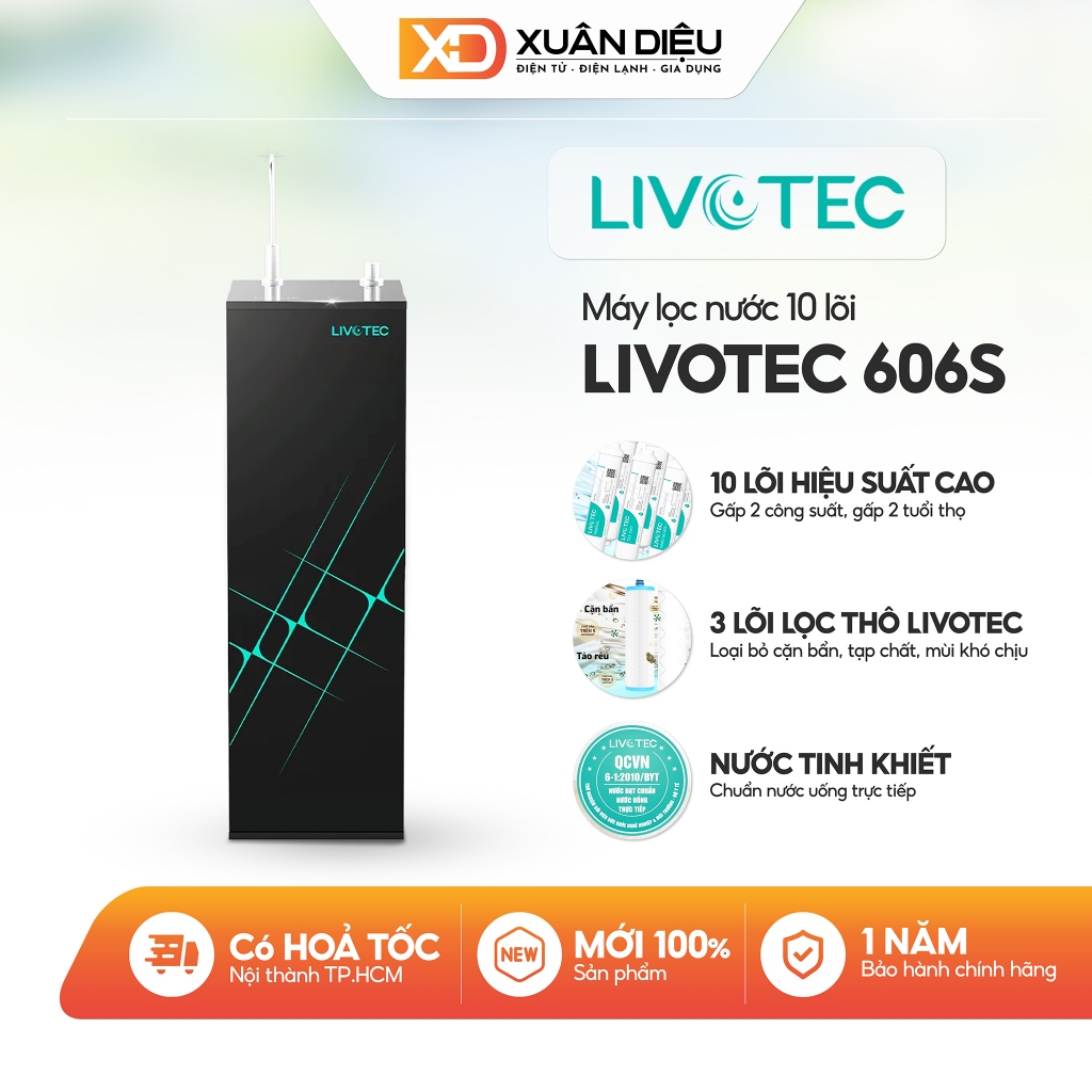 Máy Lọc Nước Karofi Livotec 606S - 10 Lõi