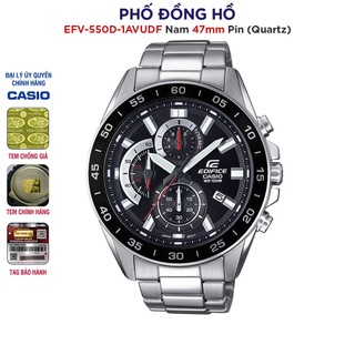 Đồng hồ nam edifice chính hãng casio anh khuê efv-550d-1avudf