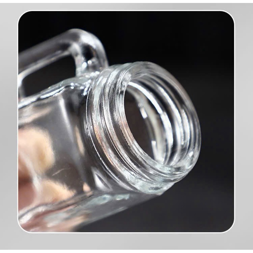 ly thuỷ tinh nhỏ có nắp có quoai 30-40ml – Ly ginger shot tiện dụng, sang xịn