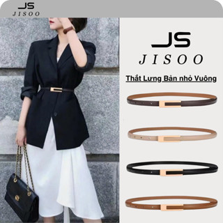 Thắt lưng nữ bản nhỏ da PU cao cấp dây nịt dây đai nữ khóa kim loại phong cách sang trọng dễ phốiTL3