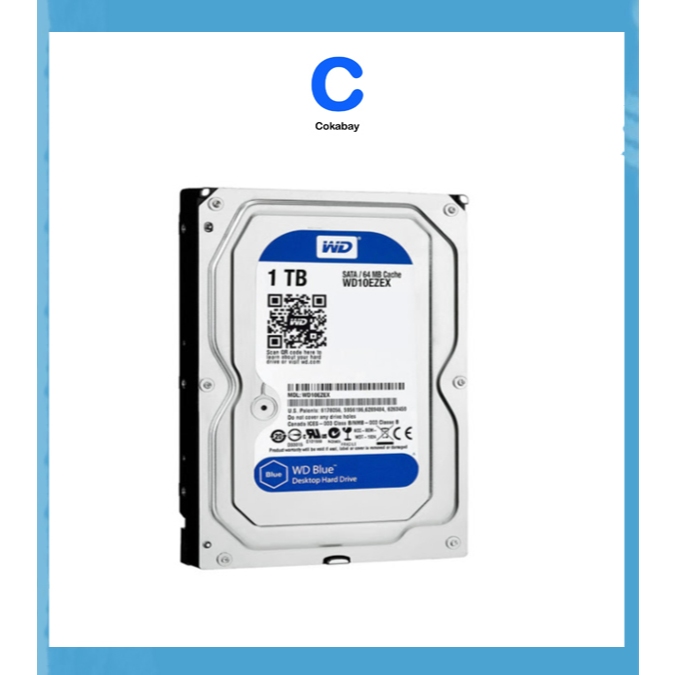 Ổ cứng NEW 100% HDD 500GB 1TB WD BLUE 7200RPM BẢO HÀNH CHÍNH HÃNG