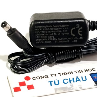 Adapter DC 12V - 0.5A / Đầu cắm 5.5mm x 2.1 (Hàng tháo LK máy)