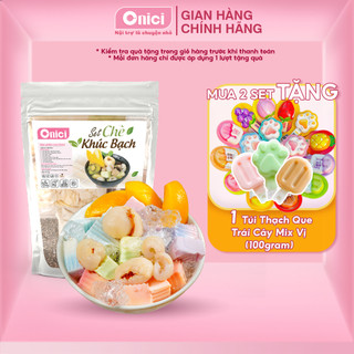  Set chè khúc bạch ONICI nguyên liệu nấu 20-25 chén 