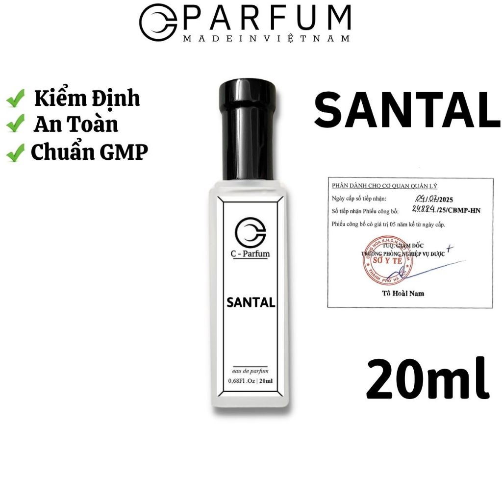 Nước Hoa Santal 20ml | Chính Hãng | Thơm Lâu | Hương Gỗ Trầm Ấm – Sang Trọng từ lelabo 33