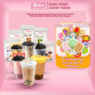  Set trà sữa phúc long thái xanh thái đỏ 15 vị tự chọn Bếp Của Mẹ Onici nguyên liệu nấu 30-35 ly 