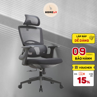 Ghế Xoay Công Thái Học HOMELY Bảo Vệ Cột Sống Tựa Lưng Kép Thay Đổi Linh Hoạt Bảo Vệ Cơ Thể GVP15 