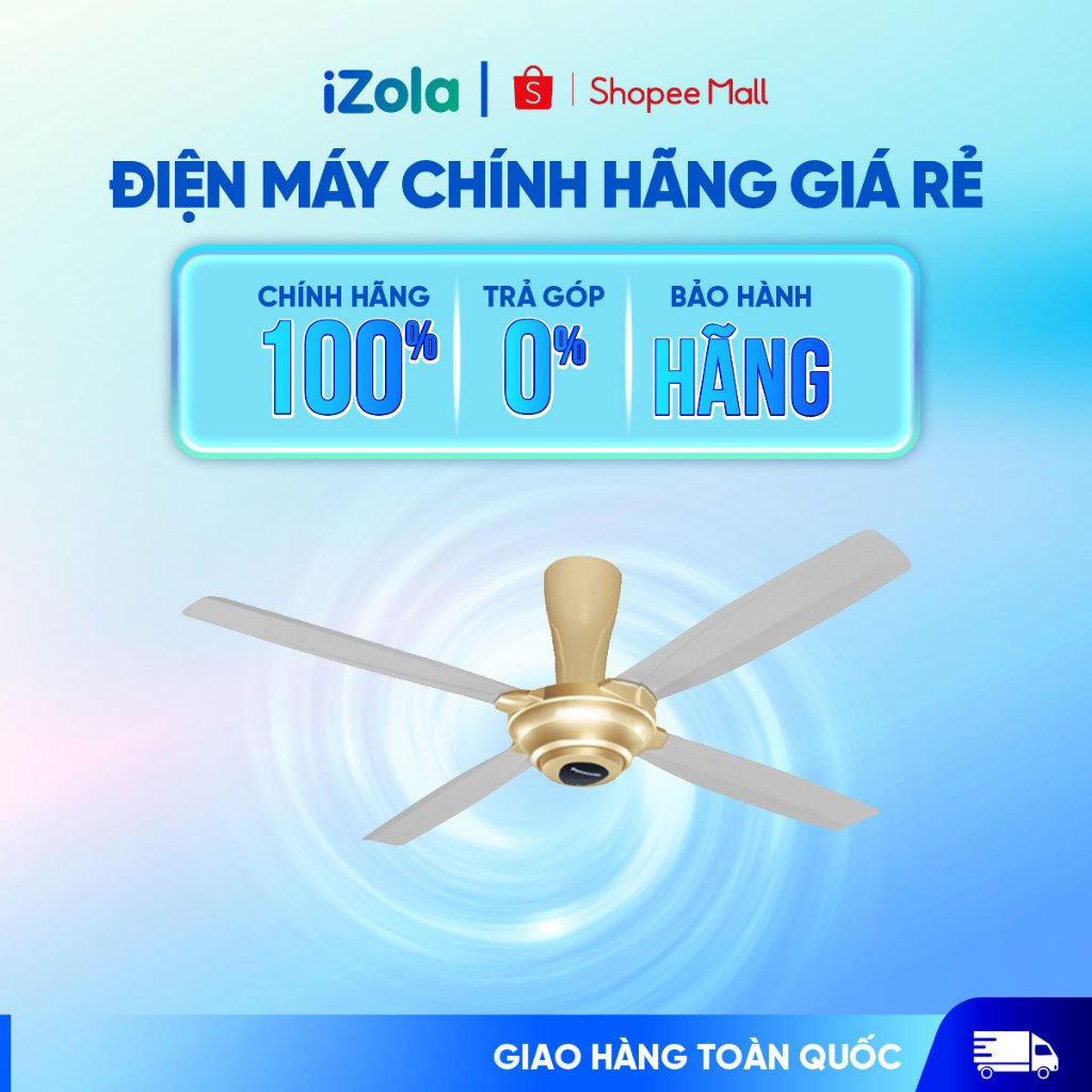 F-56MPG-GO - Quạt trần Panasonic 4 cánh F-56MPG-GO 59W - Hàng chính hãng