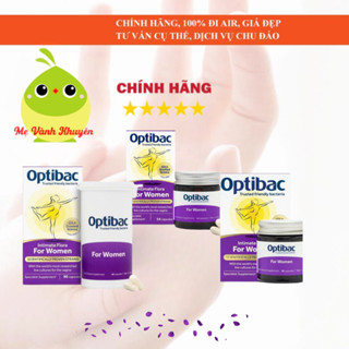  Men vi sinh Optibac tím cho phụ nữ và mẹ bầu UK  30v 90v  