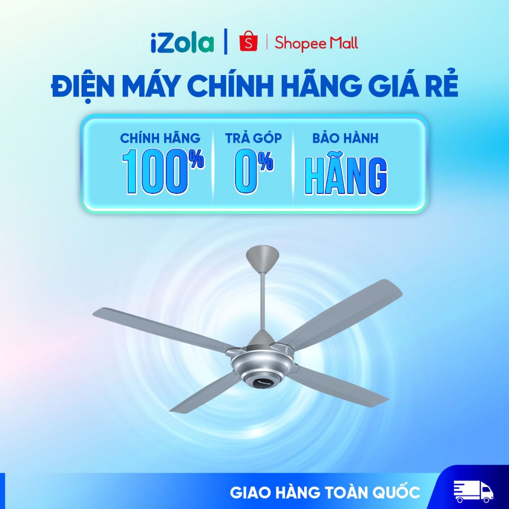 F-56MZG-SS - Quạt trần Panasonic 4 cánh F-56MZG-SS 59W - Hàng chính hãng