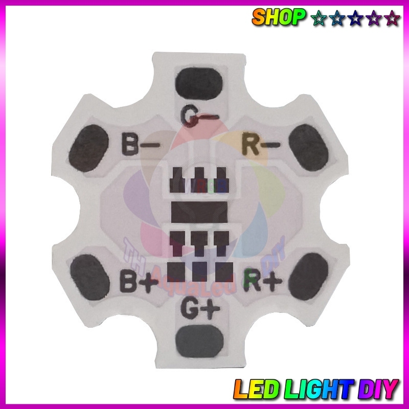 Mạch led 3535 RGB 6 chân đế led Cree 3 kênh sử dụng cho chip led 3535 RGB chuẩn dày ít hao nguồn tối