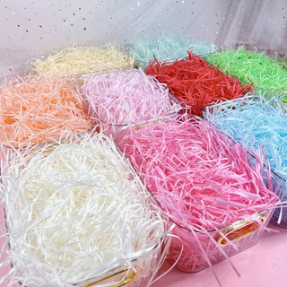Bán Sỉ 1kg rơm giấy Vụn trang trí giỏ quà