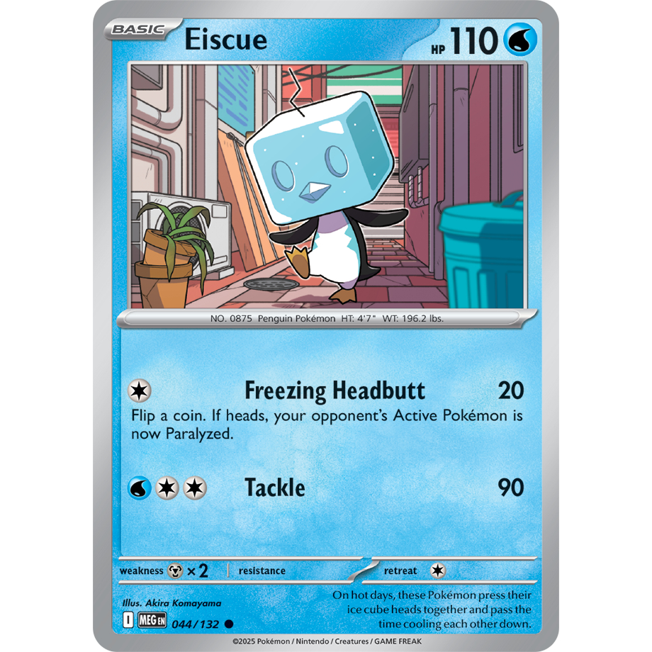 [KW2 Pokemon] [EN] Thẻ 044/132 - Eiscue - MEGEN